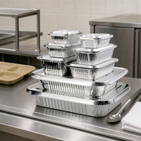 Barquettes jetables multi-tailles robustes pour la restauration, idéales pour les fruits de mer, la cuisson et les cafés (États-Unis)