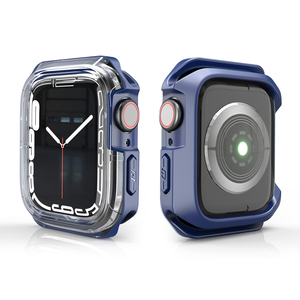 Funda Inteligente Transparente de PVC de Doble Color con Cierre de TPU+PC para Reloj <span class=keywords><strong>6</strong></span>/5/4/SE Nueva <span class=keywords><strong>Serie</strong></span> en Estilo Encantador - Product Image 3