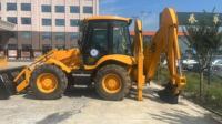 Chargeuse-pelleteuse JCB 3CX d'occasion, 7,6 tonnes, d'origine britannique, pour travaux de construction et municipaux
