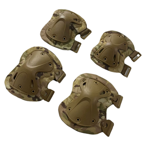 Cross Border Wholesale Shock Resistant Camo <b>Knee</b> Elbow Guard Adjustable Strap Outdoor Sport Protector - Product Image 1