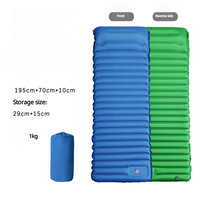 Matelas pneumatique TPU en gros d'usine avec pompe intégrée gonflage rapide maison Camping en plein air lit pneumatique Foladabe tapis gonflable