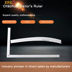 <span class=keywords><strong>Regla</strong></span> de tablero de costura de aleación de aluminio multiusos, <span class=keywords><strong>regla</strong></span> de herramienta de corte de ropa - Product Image 2