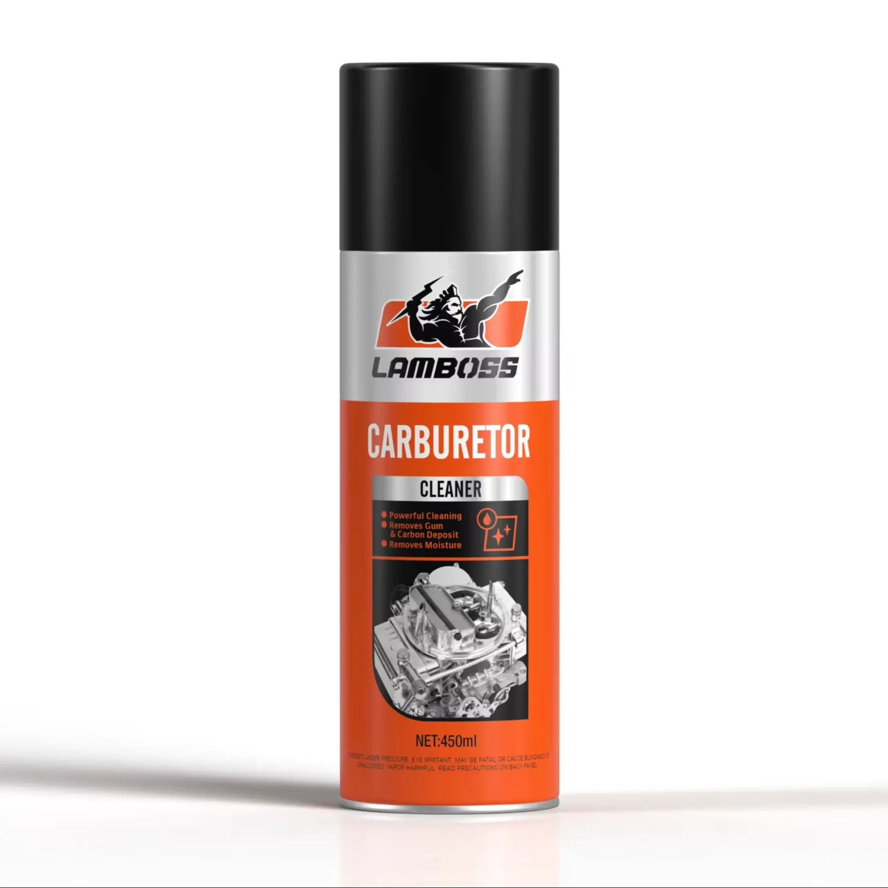 Lamboss Hoge Kwaliteit Gasklep Carburateur Reiniger 450Ml Carburateur En Choke Cleaner Voor Auto