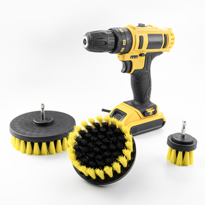 DB-001 Ensemble <span class=keywords><strong>de</strong></span> 3 brosses <span class=keywords><strong>de</strong></span> <span class=keywords><strong>nettoyage</strong></span> multi-usages pour perceuse, robustes, <span class=keywords><strong>à</strong></span> tige hexagonale universelle, pour le <span class=keywords><strong>nettoyage</strong></span> en profondeur des véhicules et <span class=keywords><strong>de</strong></span> la maison - Product Image 5