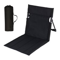 Chaise de camping portable pliante en alliage d'aluminium pour extérieur, avec coussin inclinable et support, idéale pour la plage et le stade – Offre spéciale