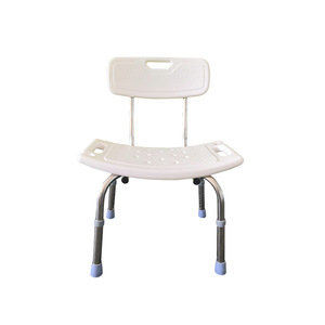 Adjustable Height Bath <b>Chair</b> With Stainless Steel Frame <b>For</b> <b>Elderly</b> <b>Shower</b> Use - Product Image 2