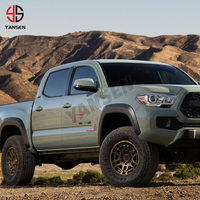 Porte de voiture de Voiture Emblème 3D Badge 4 Coureur Lettre Autocollant Pour Toyota Tacoma Accessoires