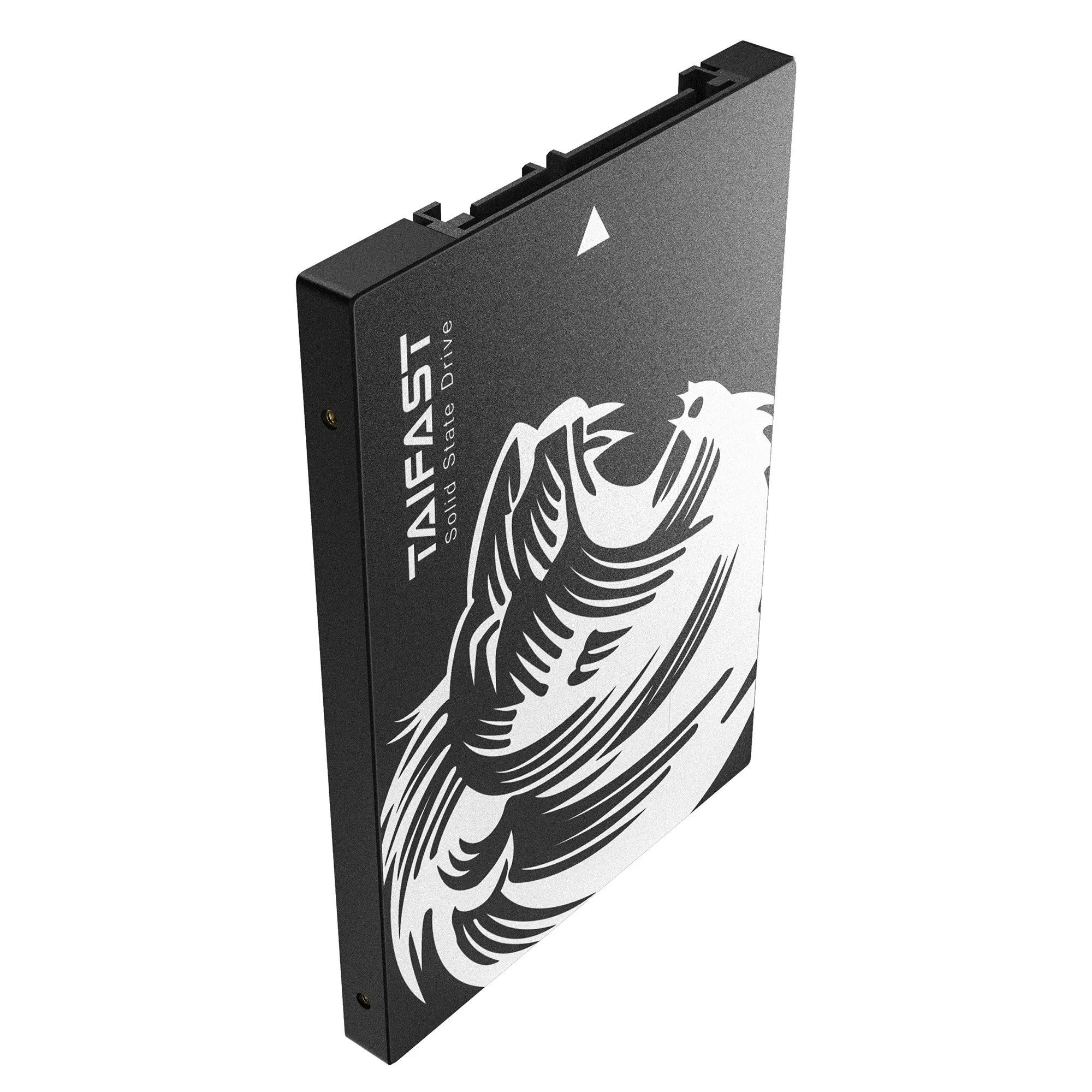 Taifast nero SATA III SSD disco rigido da 2.5 pollici da 120GB a 8TB per Desktop PC portatile materiale di plastica