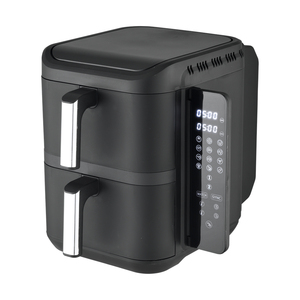 Freidora Doble de 11L Modelo Contemporáneo, Gran Capacidad, Panel Transparente, Alta Calidad, Artículo Popular, Buena Oferta - Product Image 2