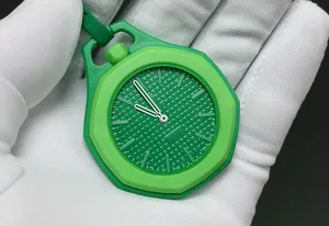 Reloj de Pared de Cuarzo Catoon <span class=keywords><strong>Oyal</strong></span> Pop, con Correa de Cuero Multicolor, para Hombre y Mujer, Estilo Casual, Arcoíris, de Acero Inoxidable - Product Image 5