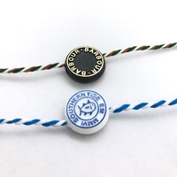 4 \ "550WG Nom personnalisé Logo PS Montre Plastique Usine Personnalisé Vêtement Costume Cas Striprunning Sawseal Chaîne Attache Motif Tags