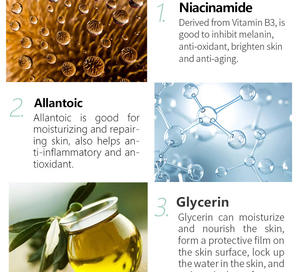 Venta al por mayor a granel 7 días belleza coreana niacinamida cuerpo cara crema loción piel blanqueamiento Crema para mujeres - Product Image 5