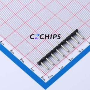 971-SLR-THR/08 Pin Header Through hole Component (THT),P=5mm Connector 1x8P 5mm Round Pin Through Hole - Product Image 2