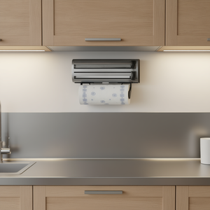 Kchenprofi Wall-Mounted <b>Roll</b> Holder Trio 1 <b>Roll</b> Holder With Mounting Material - Product Image 3