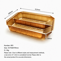Barquette en PET de qualité alimentaire pour pâtisserie, biscuits, chocolat, confiserie, pâtisserie, avec compartiments divisés, vente en gros