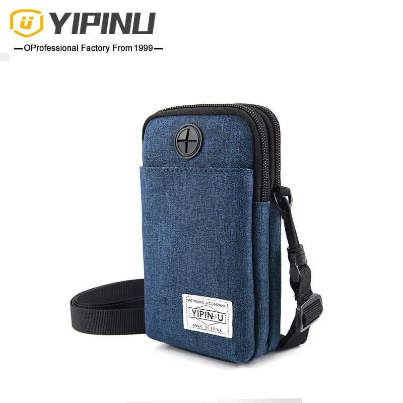 Yipinu Kleine Cross Body Tas Mannen Schoudertas Mobiele Telefoon Tassen