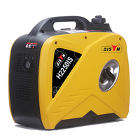 Générateur d'onduleur Bison à double carburant, onde sinusoïdale pure, 2 kW, 2 kVA, 2000 W, pour des options d'alimentation polyvalentes