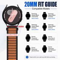 Bracelets de montre en nylon tissé officiels OEM en gros, remplacement de bracelets de sport, accessoires pour Hume Band 2.0