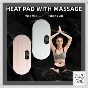 Coussin chauffant à commande manuelle filaire pour ceinture de massage vibratoire pour soulager les crampes menstruelles pour les femmes Modèle de marque OEM - Product Image 2
