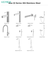 Système de douche et bain sans plomb en gros pour usine, avec bec de baignoire, ensemble de douche pluie mural, robinet de baignoire en acier inoxydable