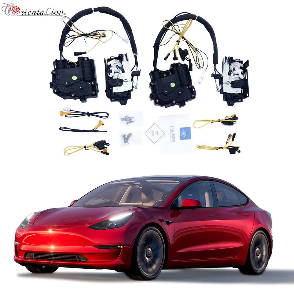 Top Selling Products Anti-Pinch Auto Intelligent Electric Suction Door Kit For Tesla Model 3 Model Y 2019-2021+