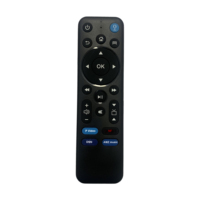 Control Remoto ES-RM112-1-V a Precio de Fábrica para el Nuevo Google Chromecast 4k TV, Decodificador con Google Voice, Smart TV G9N9N, Control por Voz BT IR