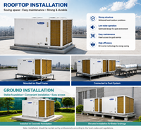 Climatiseur de toit GREE Inverter Type GK-H2OTC/NaA-F(U) 20 tonnes 220V 60Hz pour gymnases et stades