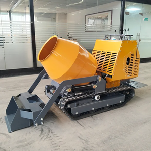 Mini <span class=keywords><strong>Bétonnière</strong></span> Automotrice de Haute Qualité pour Chantier, Malaxeuse à Béton Compacte pour Pavage Routier et Mortier de Ciment - Product Image 2
