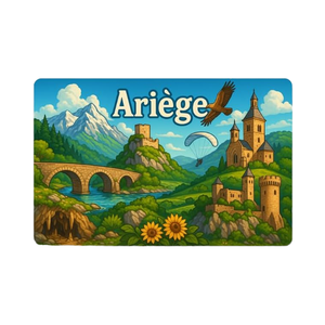 Sunlast Thân Thiện Môi Trường Thiết Kế Hiện Đại Kim Loại Hình Chữ Nhật Hình Dạng Kỷ Niệm Bưu thiếp Trung Quốc Khô Du Lịch Quà Lưu Niệm - Product Image 1