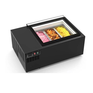 Vitrine à glaces de comptoir, <span class=keywords><strong>Petit</strong></span> congélateur, Armoire à glaces, Meuble de buffet, Armoire à glaces à petite cuillère - Product Image 3
