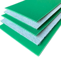 Tapis de protection de sol en plastique alvéolé PP avec support en feutre, épaisseur 3mm/5mm, 2440*1220mm, usage intensif