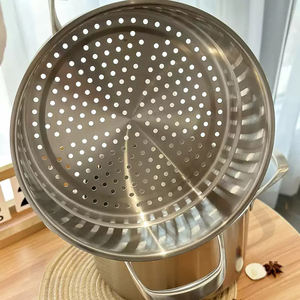 Juego <span class=keywords><strong>de</strong></span> Ollas Clásicas <span class=keywords><strong>de</strong></span> <span class=keywords><strong>Acero</strong></span> <span class=keywords><strong>Inoxidable</strong></span> 304 <span class=keywords><strong>para</strong></span> Cocina <span class=keywords><strong>de</strong></span> Inducción, Ollas Pequeñas <span class=keywords><strong>de</strong></span> Doble Asa <span class=keywords><strong>para</strong></span> Sopa/Caldo, Tapa <span class=keywords><strong>de</strong></span> Vidrio, Aptas <span class=keywords><strong>para</strong></span> Horno, Sostenibles, 24 cm - Product Image 5