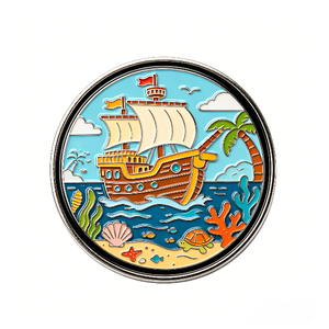 เหรียญที่ระลึกเคลือบแข็งพิมพ์ลายยูวี รูปแบบการ์ตูนกีฬา มหาสมุทร อวกาศ ของที่ระลึก - Product Image 2