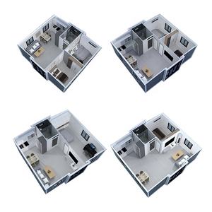 Maisons Préfabriquées Villas Maison Extensible Grande et Moderne Pour Hôpital ou Bureau Extensible et Pliable Mobile Home Modulaire - Product Image 5