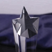 Trophée en cristal de Chine écologique fait à la main avec logo personnalisé et design de dragon chinois pour cadeaux souvenirs