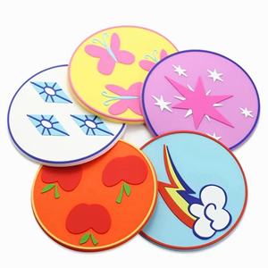 Posavasos de Silicona Antideslizantes para Café con Logotipo Personalizado al por Mayor, Posavasos de Goma para Bebidas con Sublimación - Product Image 1