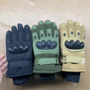 Factory Direct Sell Winter Soft <b>Warm</b> Shell Cycling <b>Gloves</b> Thick Fleece Tactical <b>Gloves</b> - Product Image 1