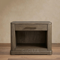 Nouvelle commode en bois massif de chêne pour chambre à coucher, meuble de chambre en bois