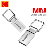 Kodak K112 USB Flash Drive 2,0 64GB Super Mini Pen Drive 64GB Pendrive impermeable a prueba de polvo USB Memory Stick para PC MacBook Car