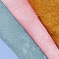Tissu satiné léger 100 % polyester, 60 pouces de large, couleur unie, pour doublure de robe de mariée, textile de maison pour filles