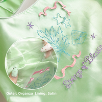 Sac fourre-tout de luxe en organza et satin double couche avec logo personnalisé, élégant sac à bandoulière brodé, sac de shopping réutilisable