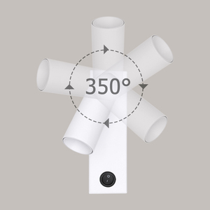 <span class=keywords><strong>Lampada</strong></span> da <span class=keywords><strong>Parete</strong></span> LED Orientabile per Hotel, Montaggio <span class=keywords><strong>a</strong></span> Incasso, <span class=keywords><strong>Braccio</strong></span> Flessibile, 3W, Luce da Lettura <span class=keywords><strong>con</strong></span> Interruttore - Product Image 6