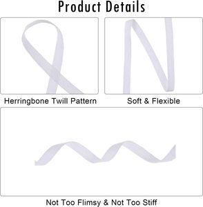 Polyester Lanyard <b>Ribbon</b> Roll 100m Custom Printed Washable Logo Smooth White Blank Sublimation Lanyard Roll - Product Image 2