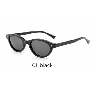 Kính mắt thời trang cao cấp MiuBrand, unisex, khung acetate oval toàn viền, bảo vệ UV400, có thể tùy chỉnh, bền đẹp. - Product Image 2