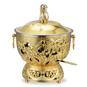 Antiker Alkohol ofen Kleiner Hot Pot Edelstahl/Single Hotpot Shabu - Product Image 1