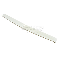 Aileron arrière de toit pour Renault Trafic à hayon, aspect fibre de carbone ABS, Haosheng Trafic Barn Doors, 2014+