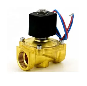 Válvula solenóide normalmente fechada/normalmente aberta para filtragem de água, componentes da planta RO