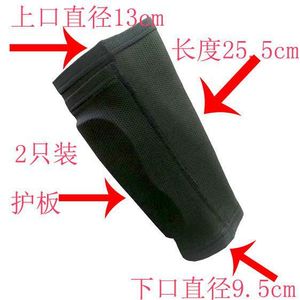 <b>Orange</b> Shin Guards <b>Sock</b> Liner Insert Type Breathable Polyester One Size Adult Football Basketball Volleyball Sports Protection - Product Image 3