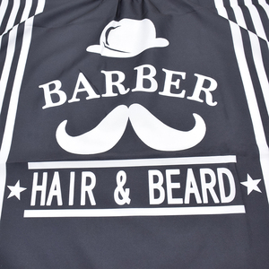 Nuovo motivo a strisce per capelli avvolgente <span class=keywords><strong>mantella</strong></span> da taglio per adulti in poliestere da barbiere - Product Image 3