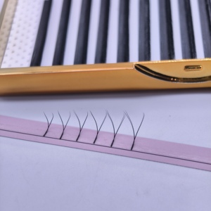 YY Lashes <strong>Extension</strong> 7mm Y Shape Lashes 2D 0.07 Faux <strong>Mink</strong> C/D Natural Soft Brazilian <strong>Eyelash</strong> Premade Volume Fans - Product Image 2